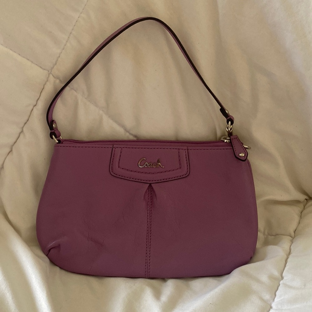 Purple Coach Purse